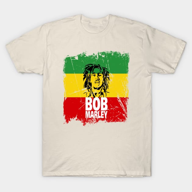 Bob Marley T-Shirt by ArtBudda